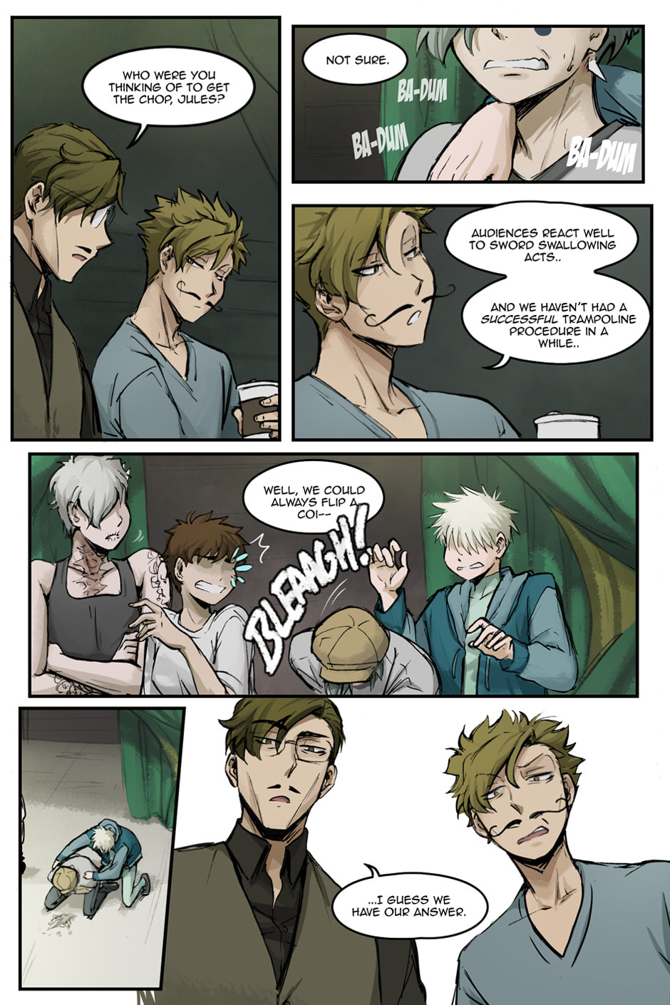Read Patchwork Girl chapter 83 image 0 on Lezhin