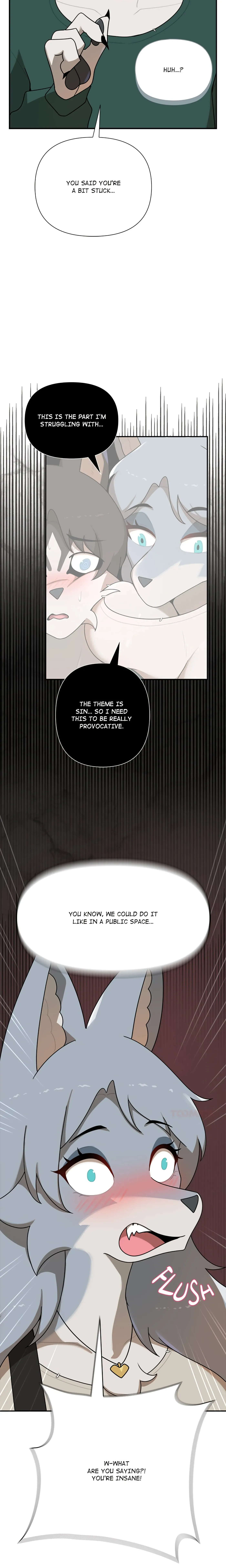 Read Paws on Campus chapter 20 image 12 on Lezhin