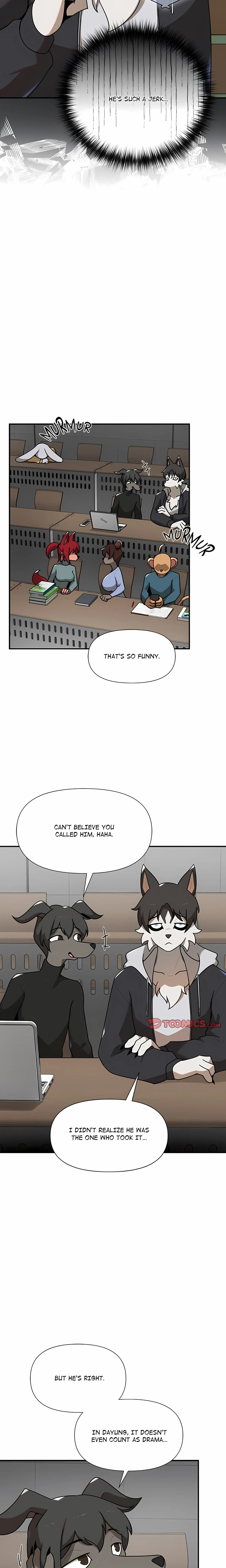 Read Paws on Campus chapter 27 image 8 on Lezhin