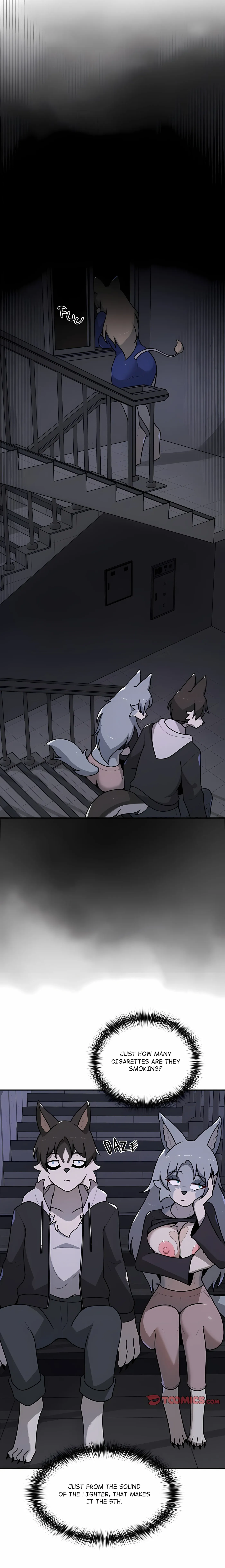 Read Paws on Campus chapter 34 image 17 on Lezhin