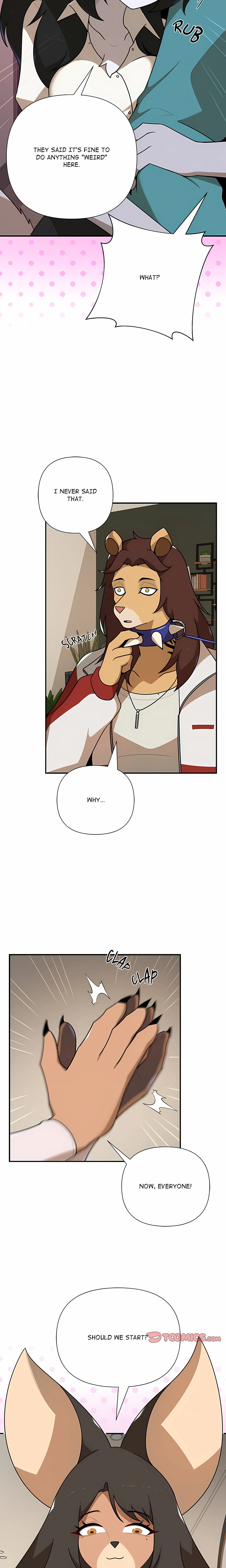 Read Paws on Campus chapter 42 image 12 on Lezhin