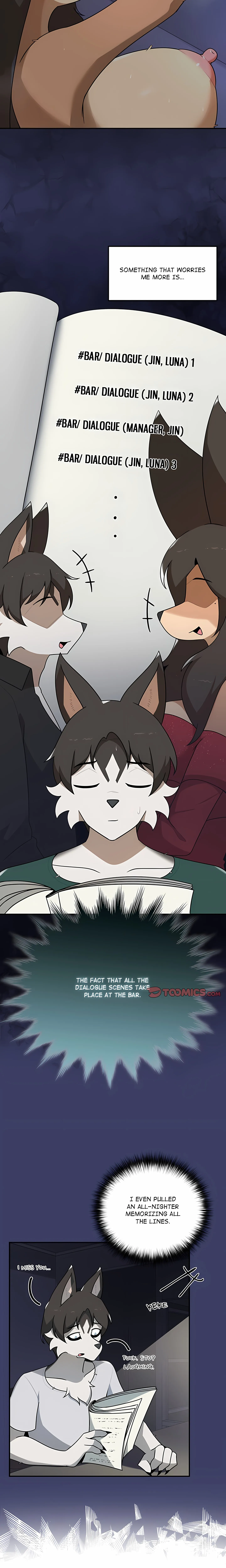 Read Paws on Campus chapter 45 image 16 on Lezhin