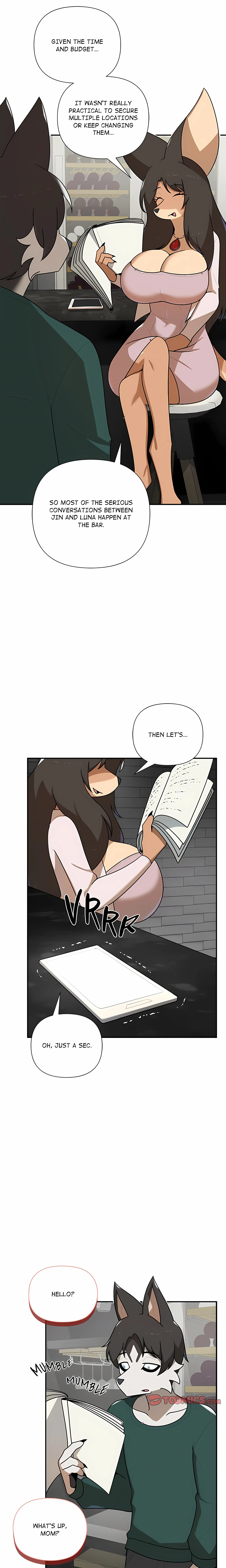 Read Paws on Campus chapter 45 image 17 on Lezhin
