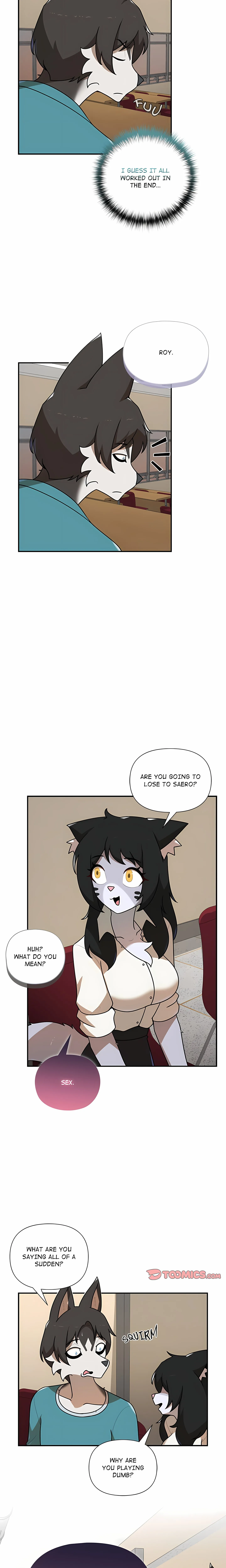 Read Paws on Campus chapter 45 image 7 on Lezhin