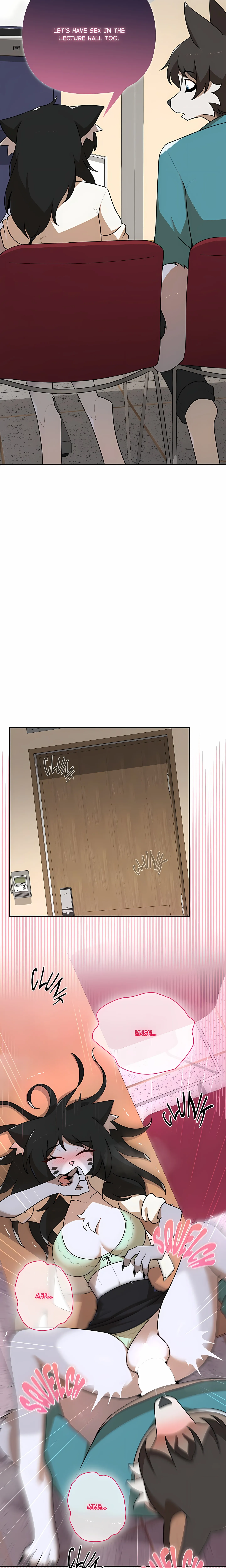 Read Paws on Campus chapter 45 image 8 on Lezhin