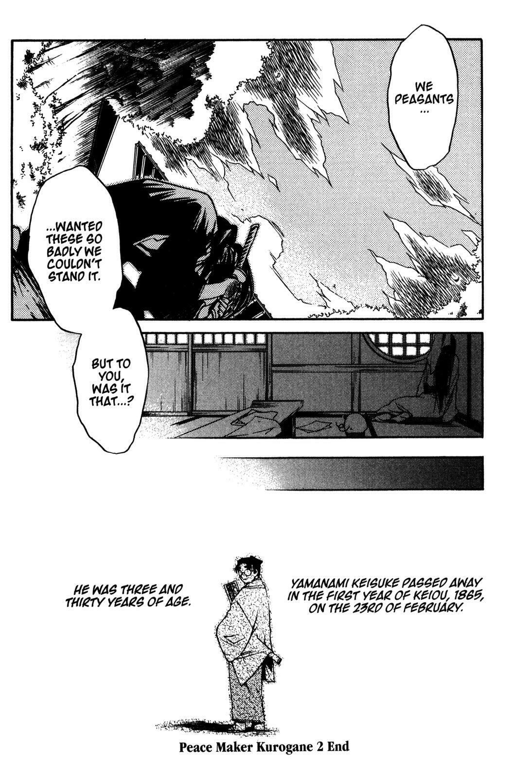 Read Peace Maker Kurogane chapter 10 image 33 on Lezhin