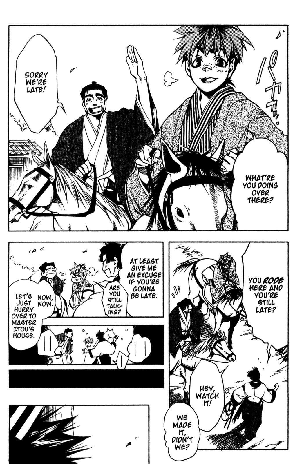 Read Peace Maker Kurogane chapter 3 image 7 on Lezhin