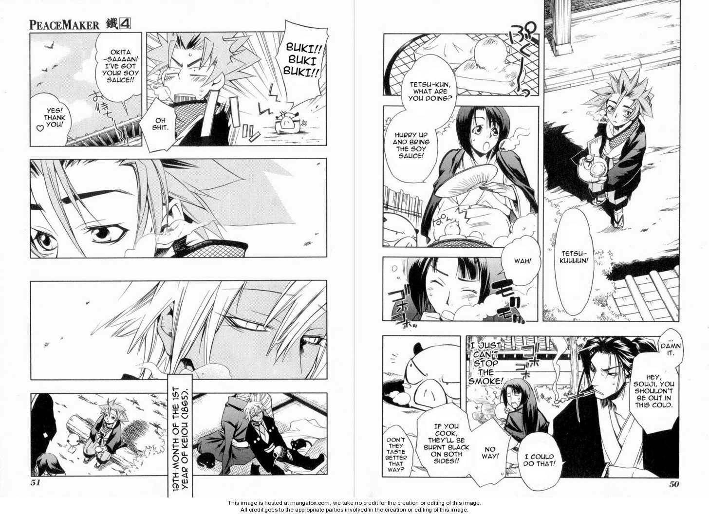 Read Peace Maker Kurogane chapter 4.1 image 13 on Lezhin