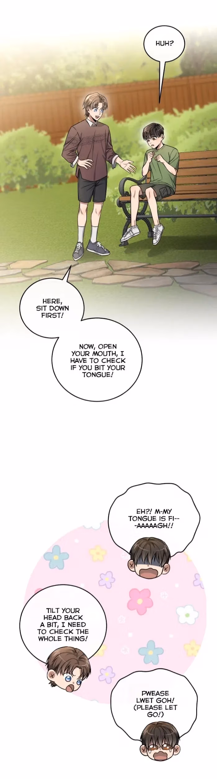 Read Peach and Her Papas chapter 0.1 image 8 on Lezhin