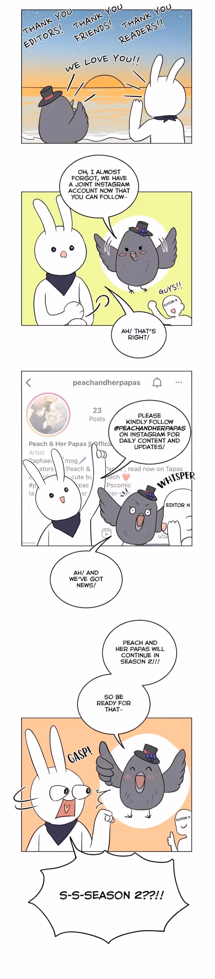 Read Peach and Her Papas chapter 0 image 14 on Lezhin