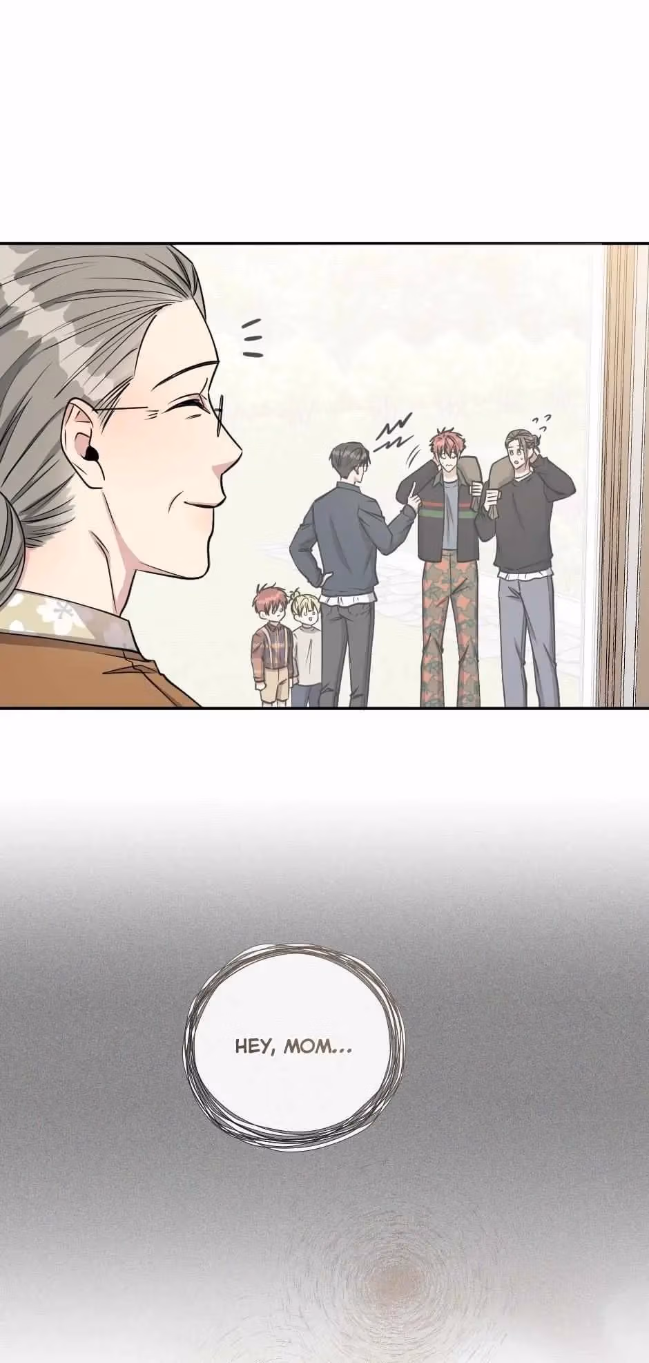 Read Peach and Her Papas chapter 100 image 44 on Lezhin