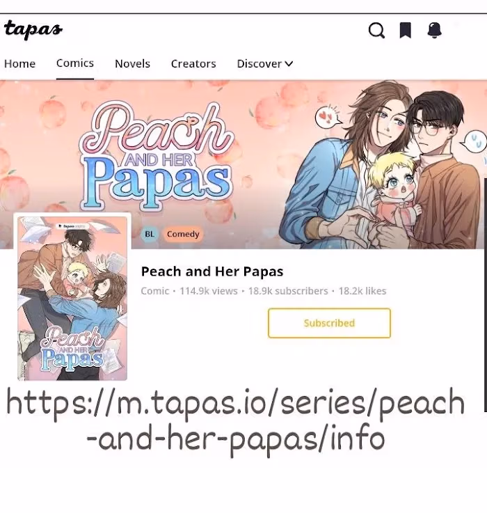 Read Peach and Her Papas chapter 13 image 1 on Lezhin
