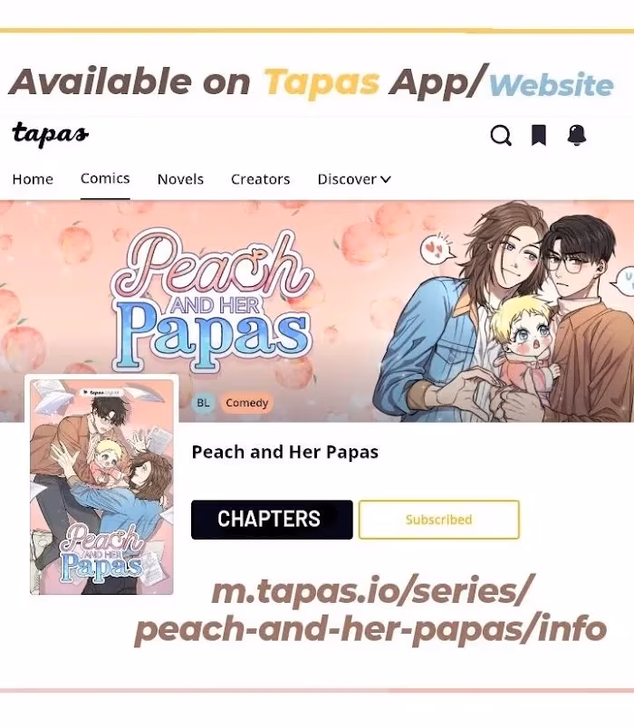 Read Peach and Her Papas chapter 16 image 1 on Lezhin