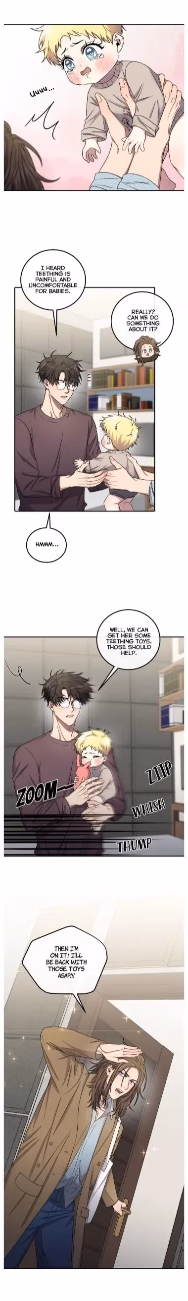 Read Peach and Her Papas chapter 24 image 4 on Lezhin