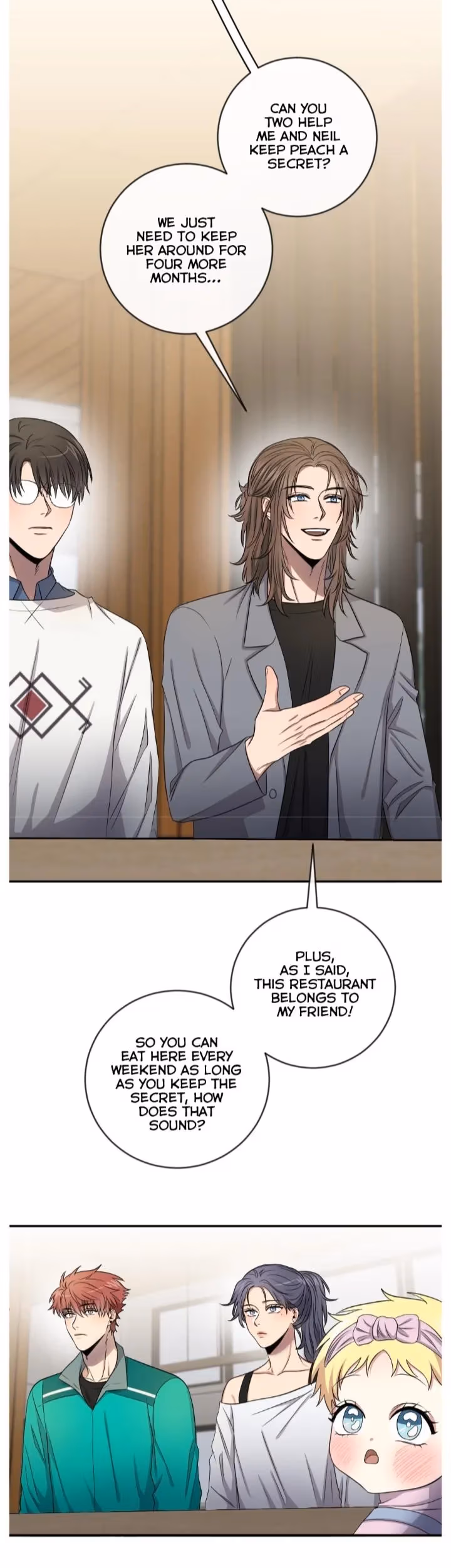 Read Peach and Her Papas chapter 25 image 11 on Lezhin