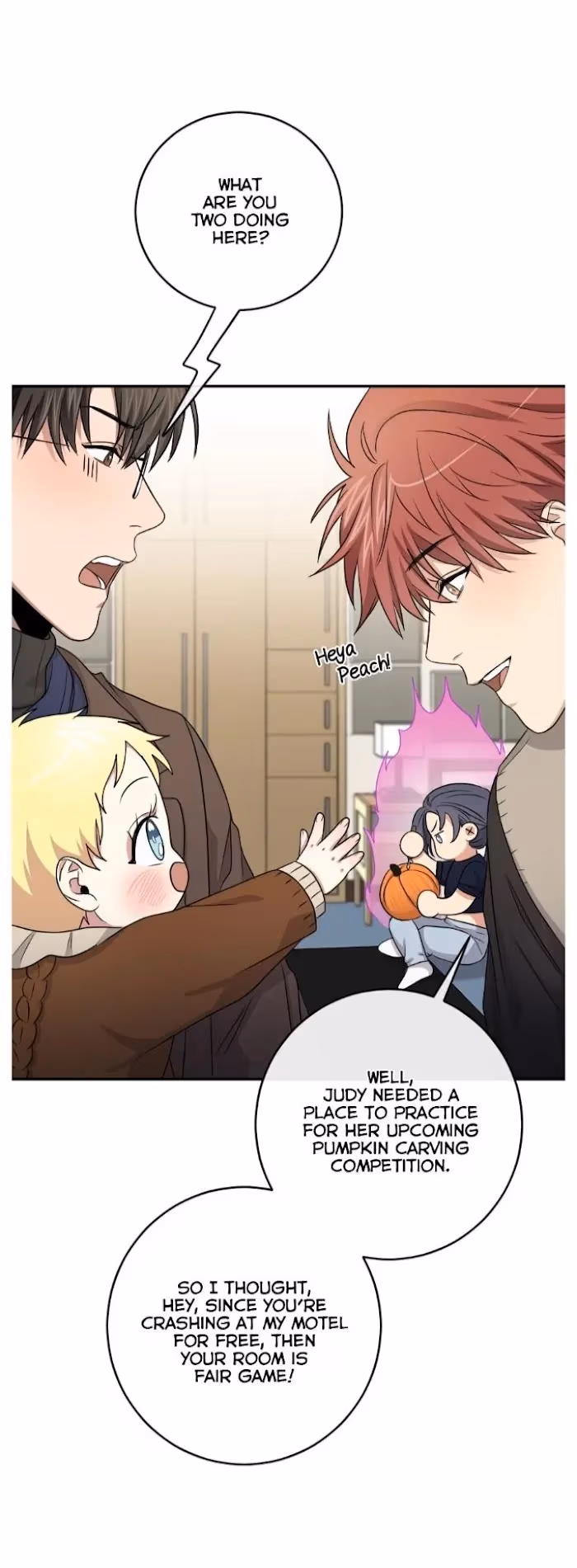 Read Peach and Her Papas chapter 26 image 8 on Lezhin