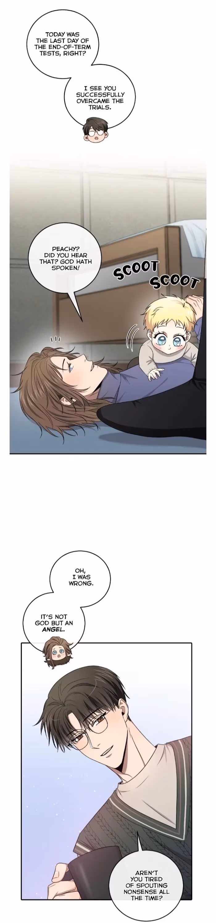 Read Peach and Her Papas chapter 33 image 1 on Lezhin