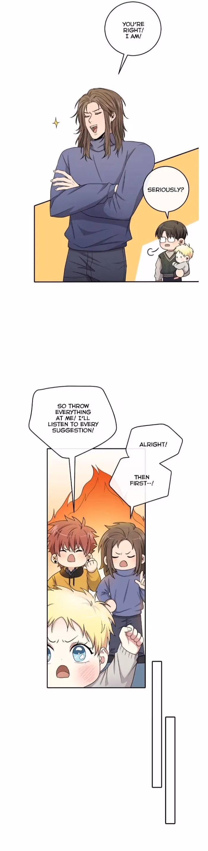 Read Peach and Her Papas chapter 33 image 13 on Lezhin