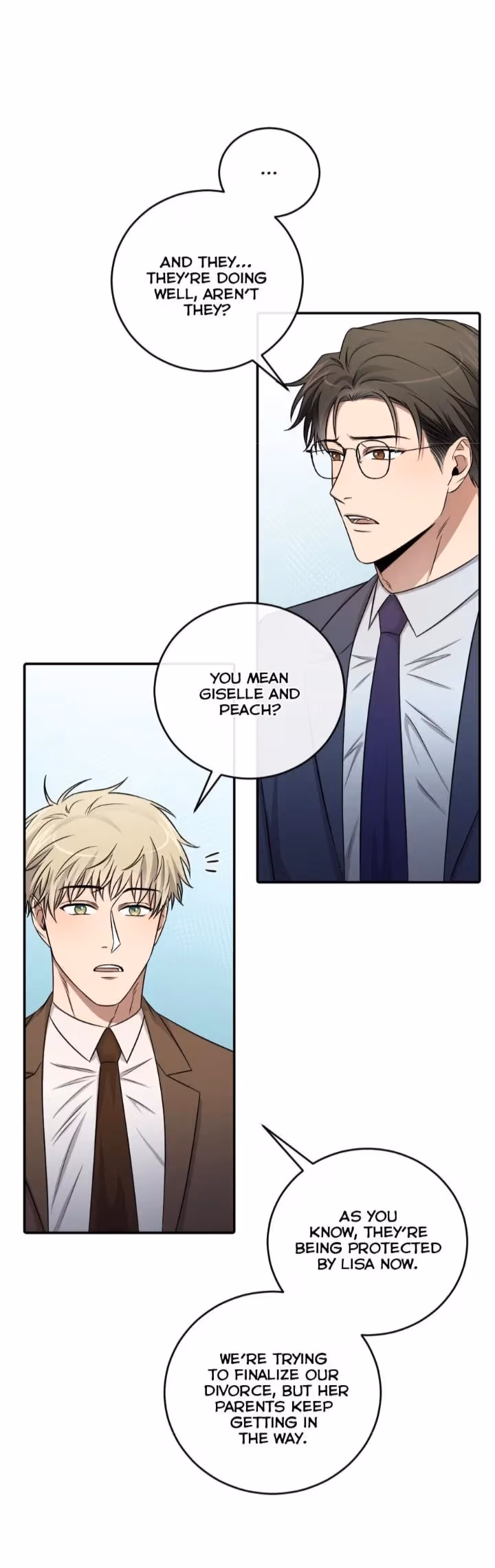 Read Peach and Her Papas chapter 49 image 14 on Lezhin