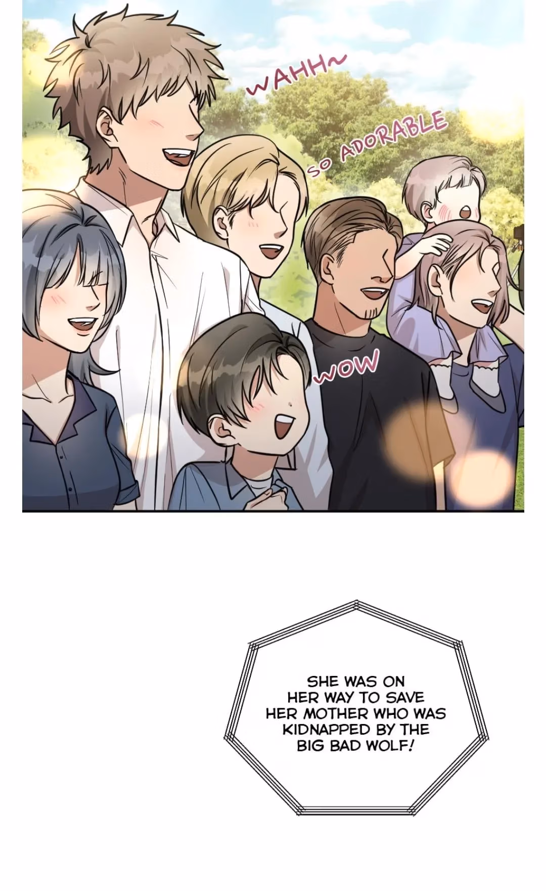 Read Peach and Her Papas chapter 54 image 6 on Lezhin