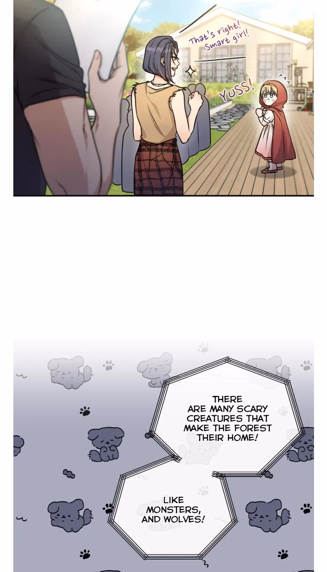 Read Peach and Her Papas chapter 54 image 8 on Lezhin