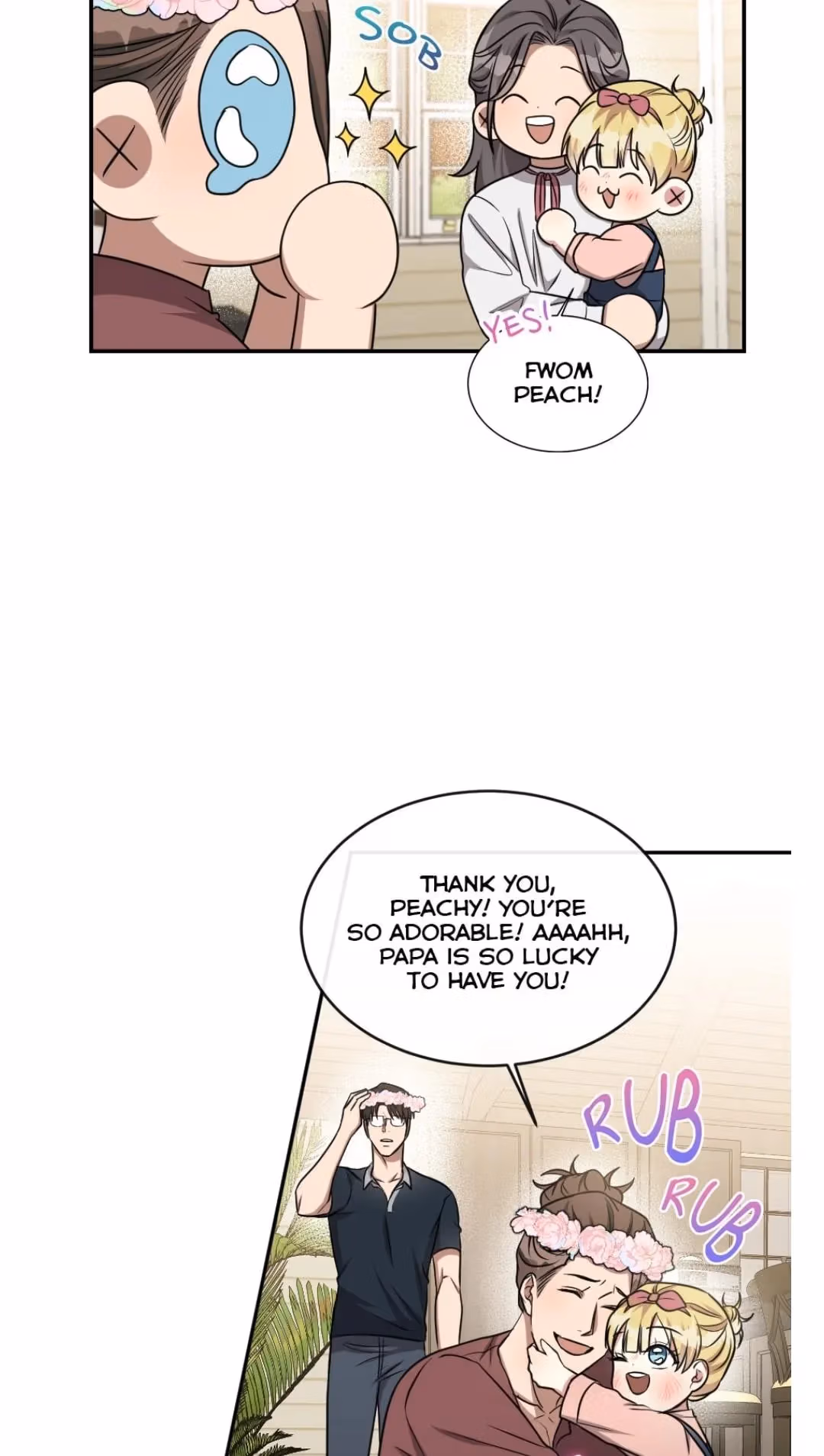 Read Peach and Her Papas chapter 56 image 59 on Lezhin