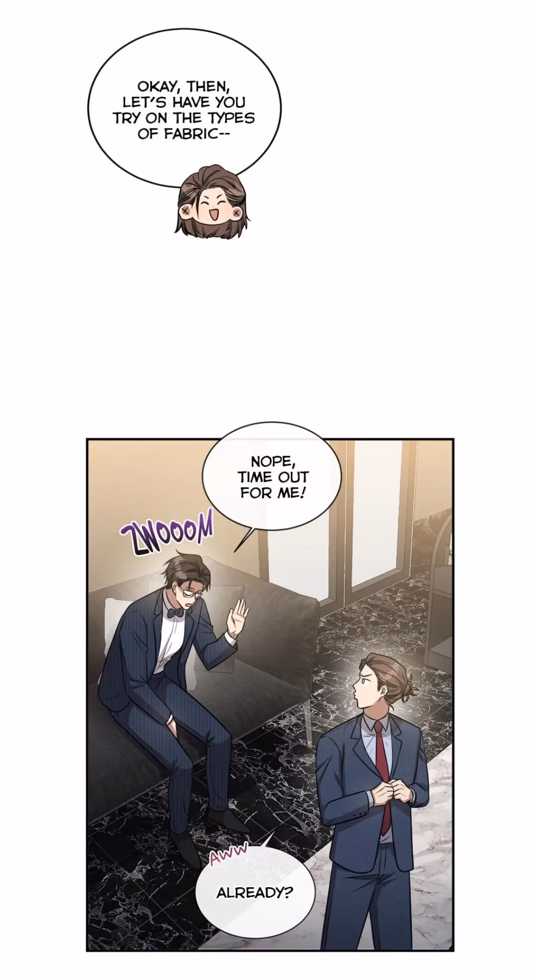 Read Peach and Her Papas chapter 57 image 37 on Lezhin
