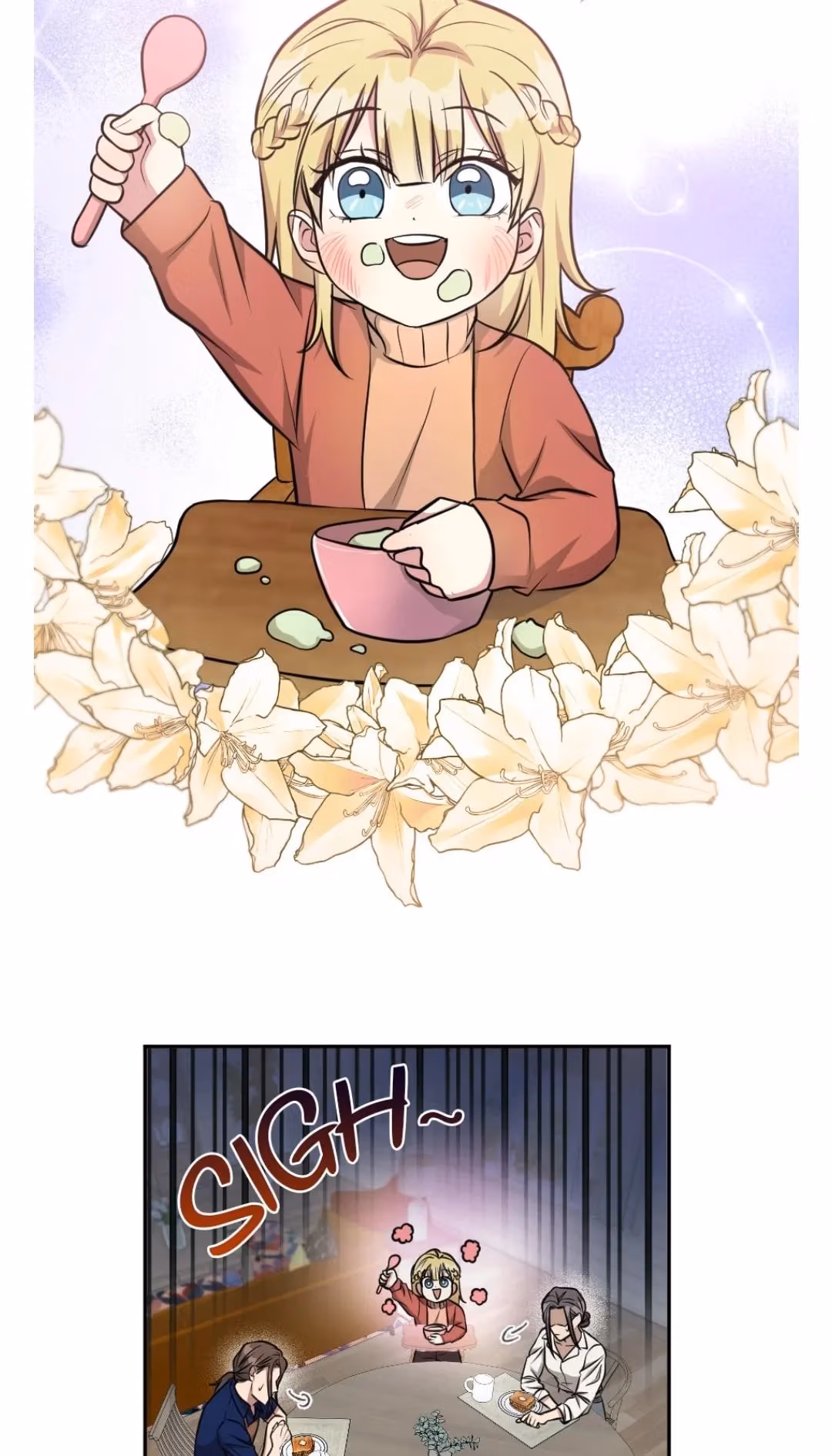 Read Peach and Her Papas chapter 61 image 17 on Lezhin