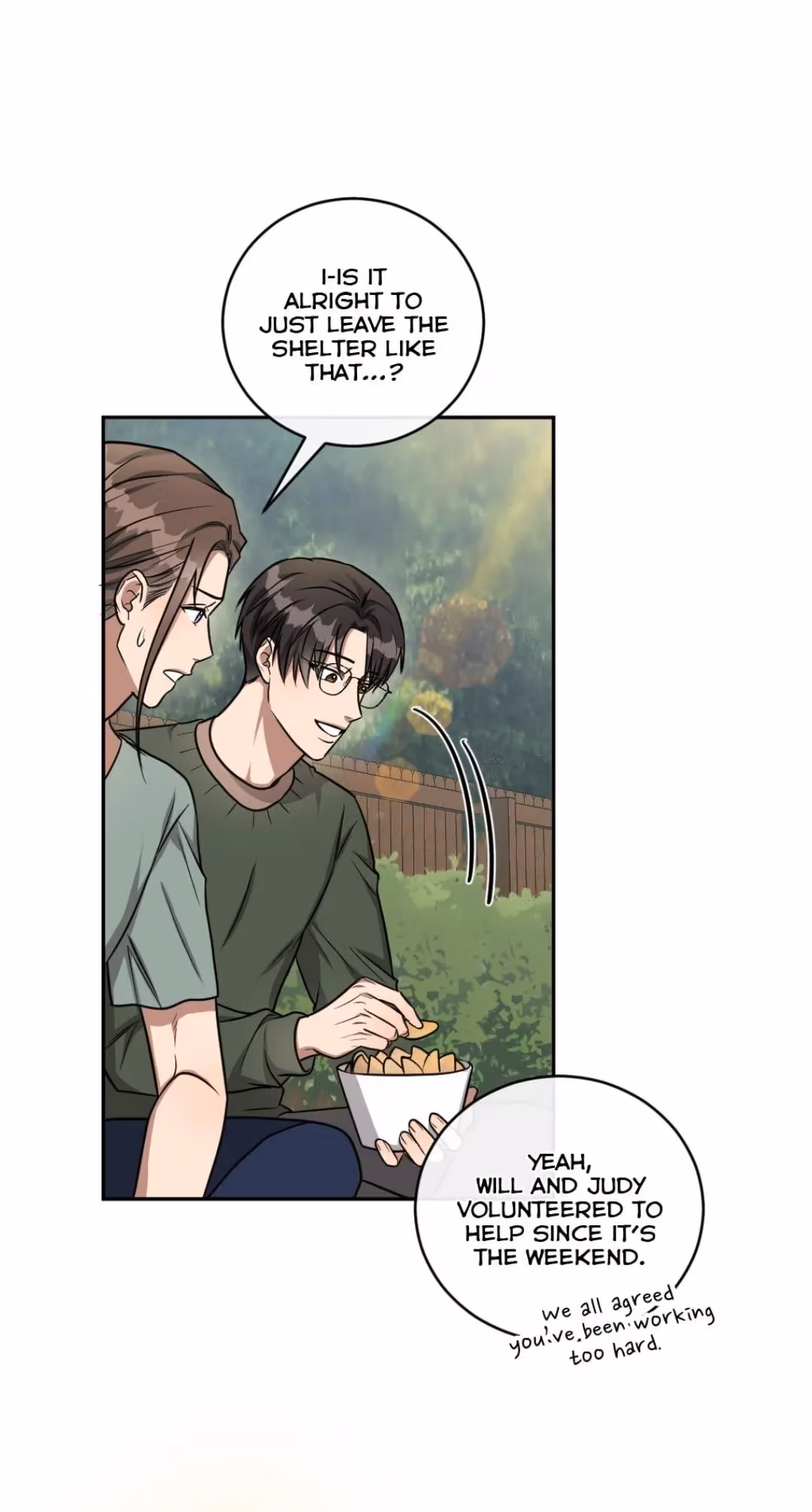Read Peach and Her Papas chapter 66 image 23 on Lezhin