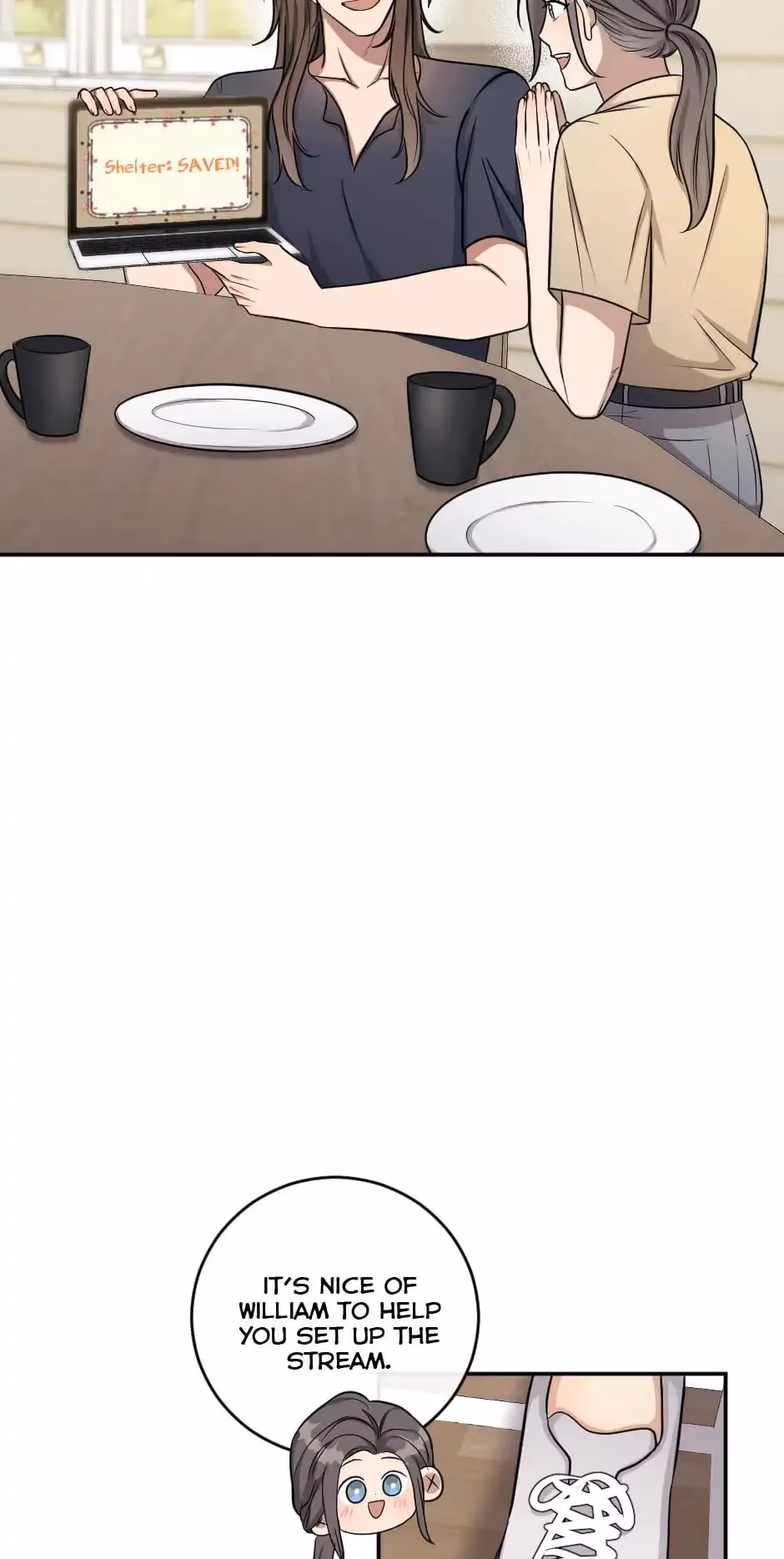 Read Peach and Her Papas chapter 72 image 8 on Lezhin