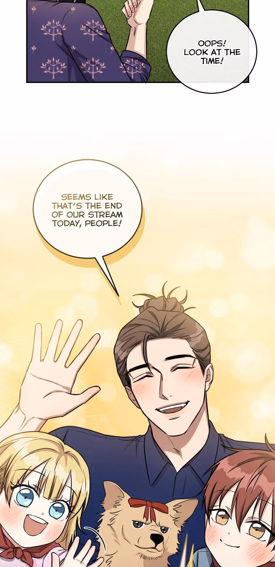Read Peach and Her Papas chapter 78 image 16 on Lezhin