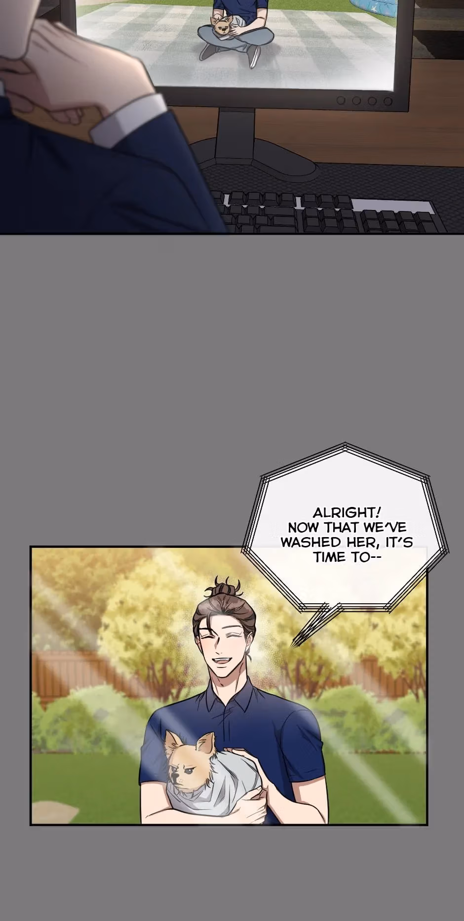 Read Peach and Her Papas chapter 78 image 4 on Lezhin