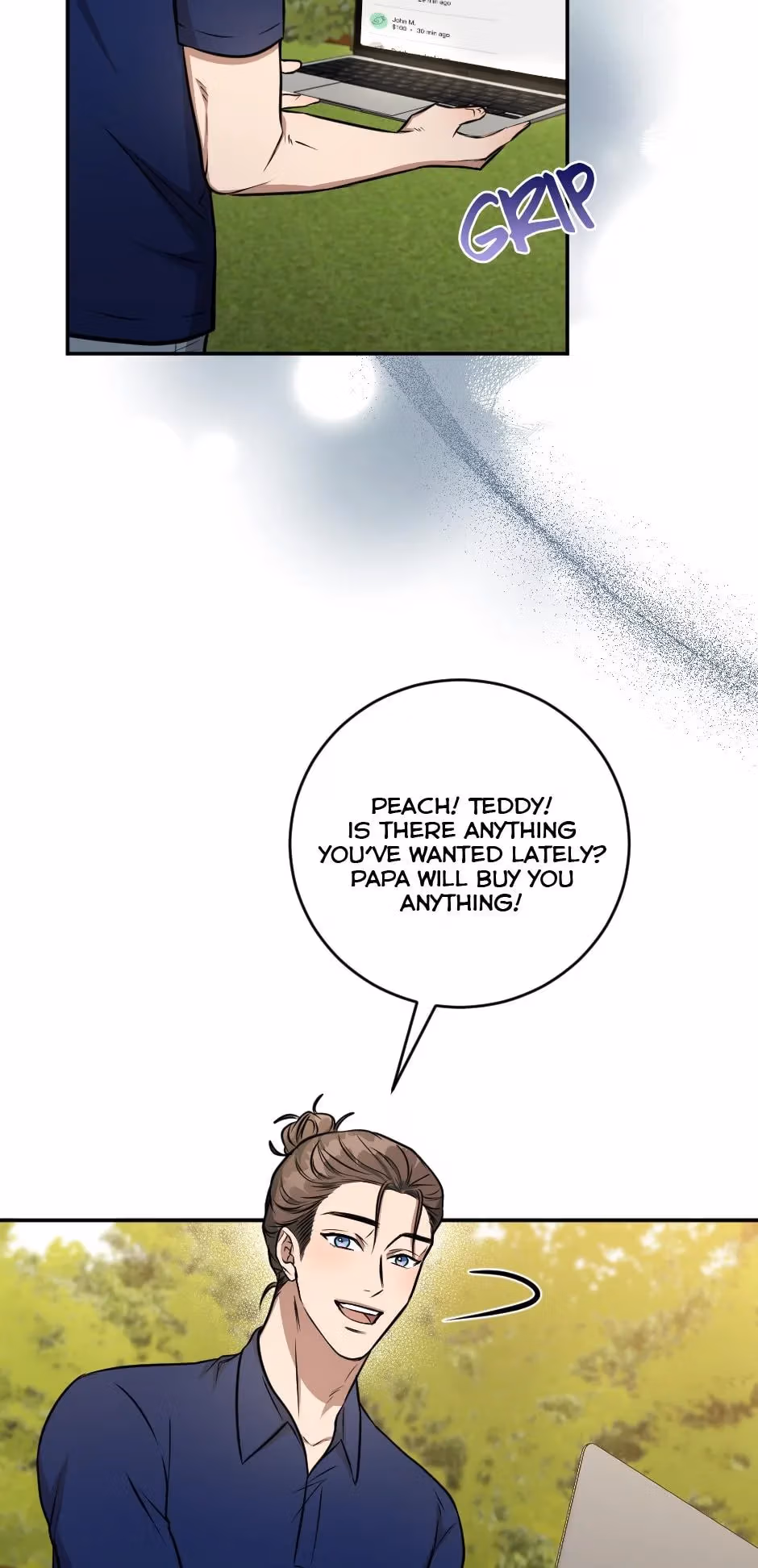 Read Peach and Her Papas chapter 80 image 9 on Lezhin
