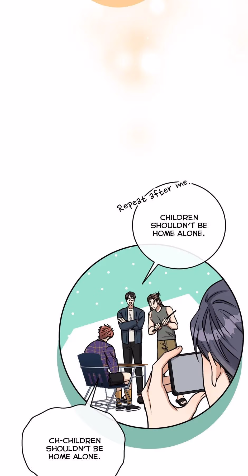 Read Peach and Her Papas chapter 82 image 60 on Lezhin