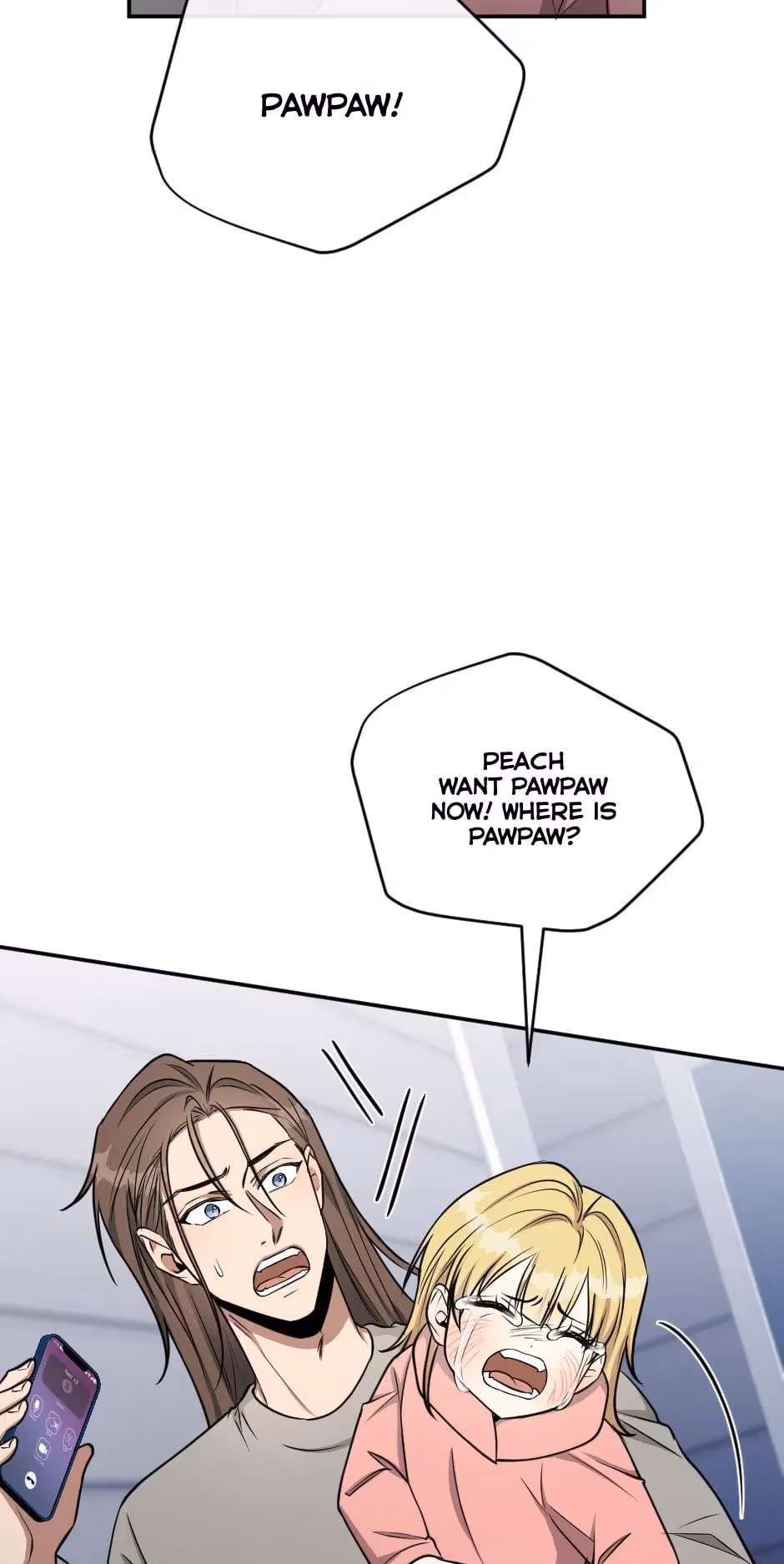 Read Peach and Her Papas chapter 93 image 32 on Lezhin