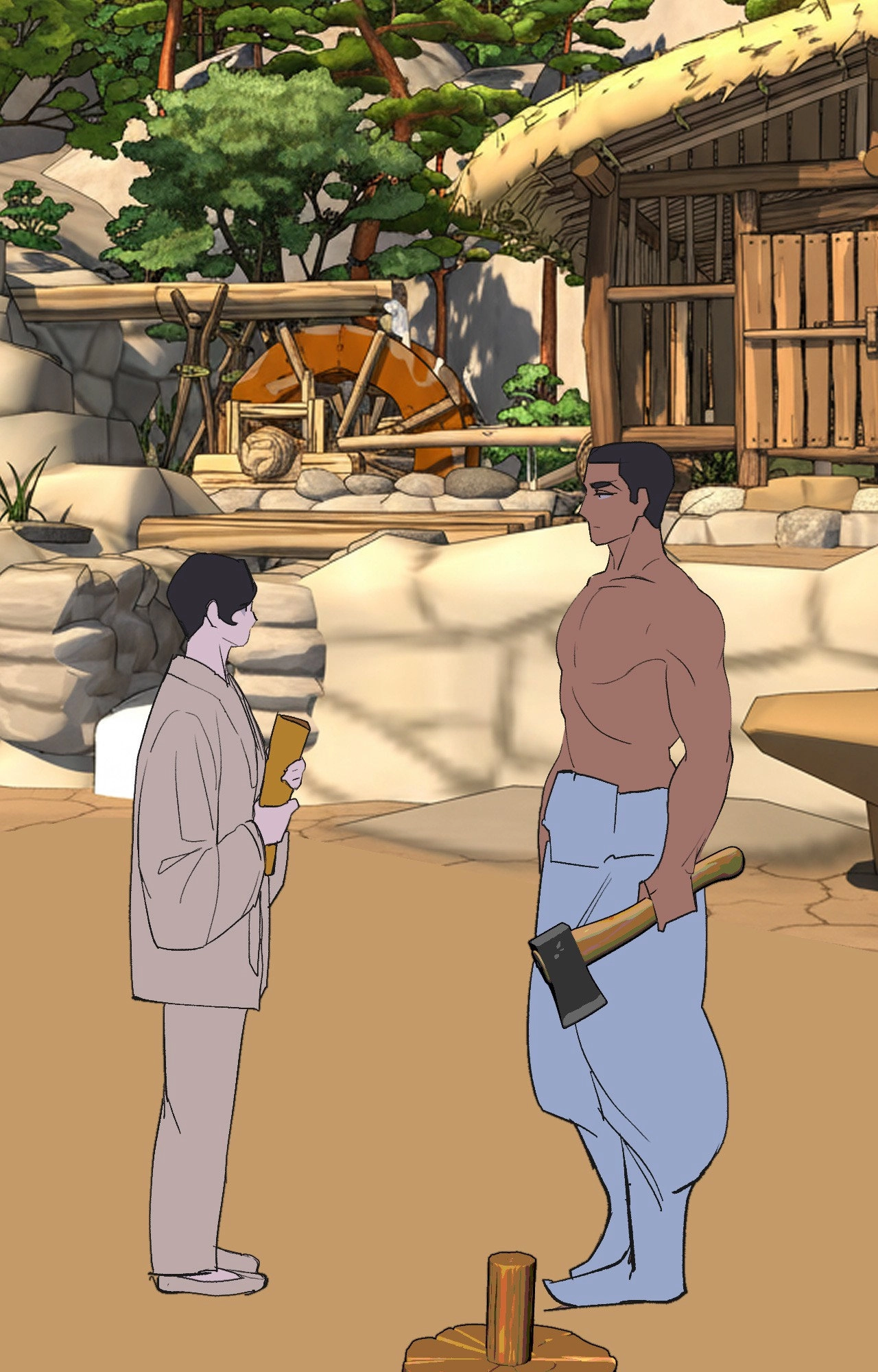Read Peaches and Dream chapter 48 image 1 on Lezhin