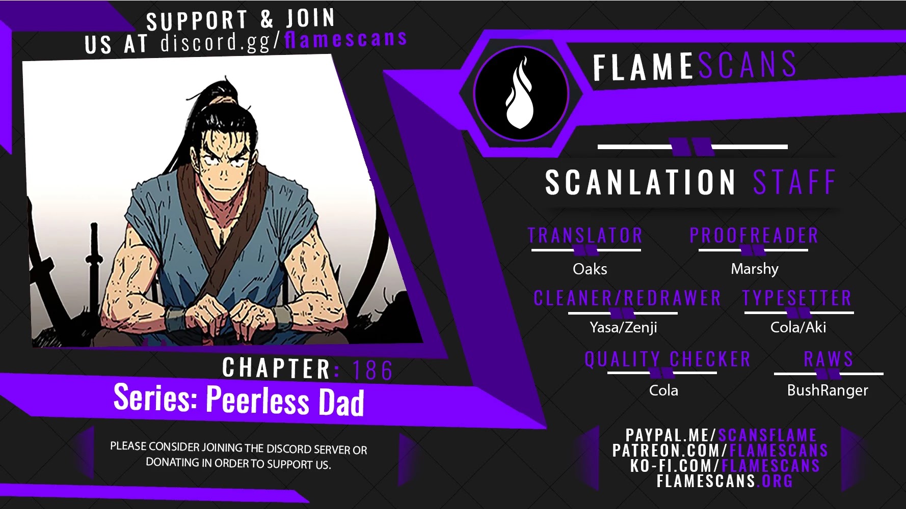 Read Peerless Dad chapter 186 image 0 on Lezhin