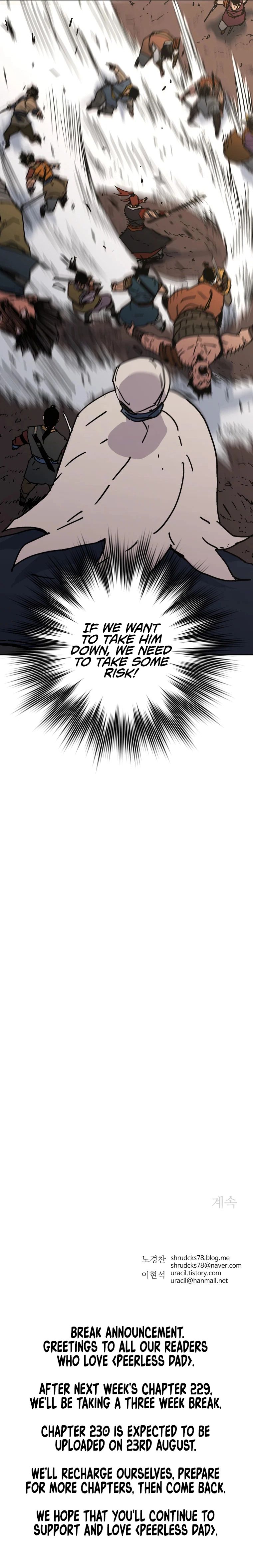 Read Peerless Dad chapter 228 image 8 on Lezhin