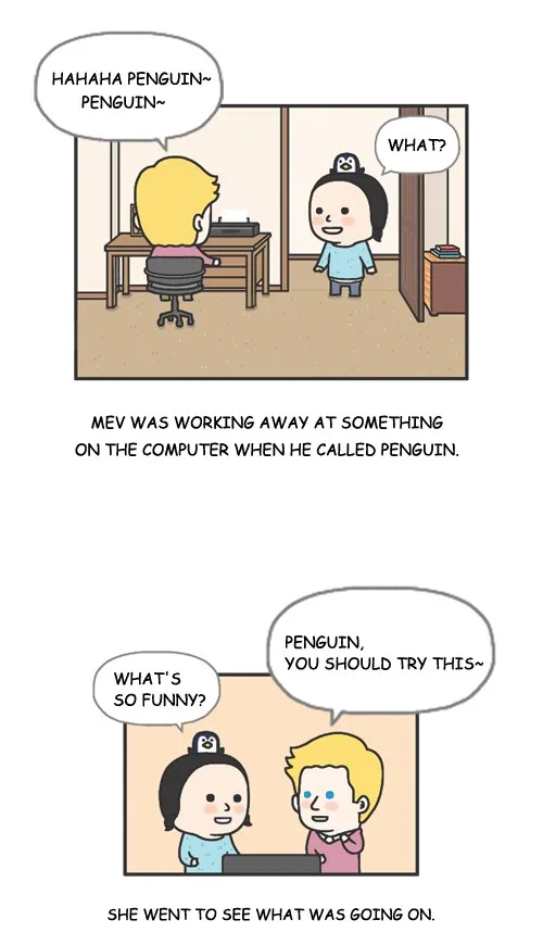 Penguin Loves Mev Chapter 2 page 8 - 