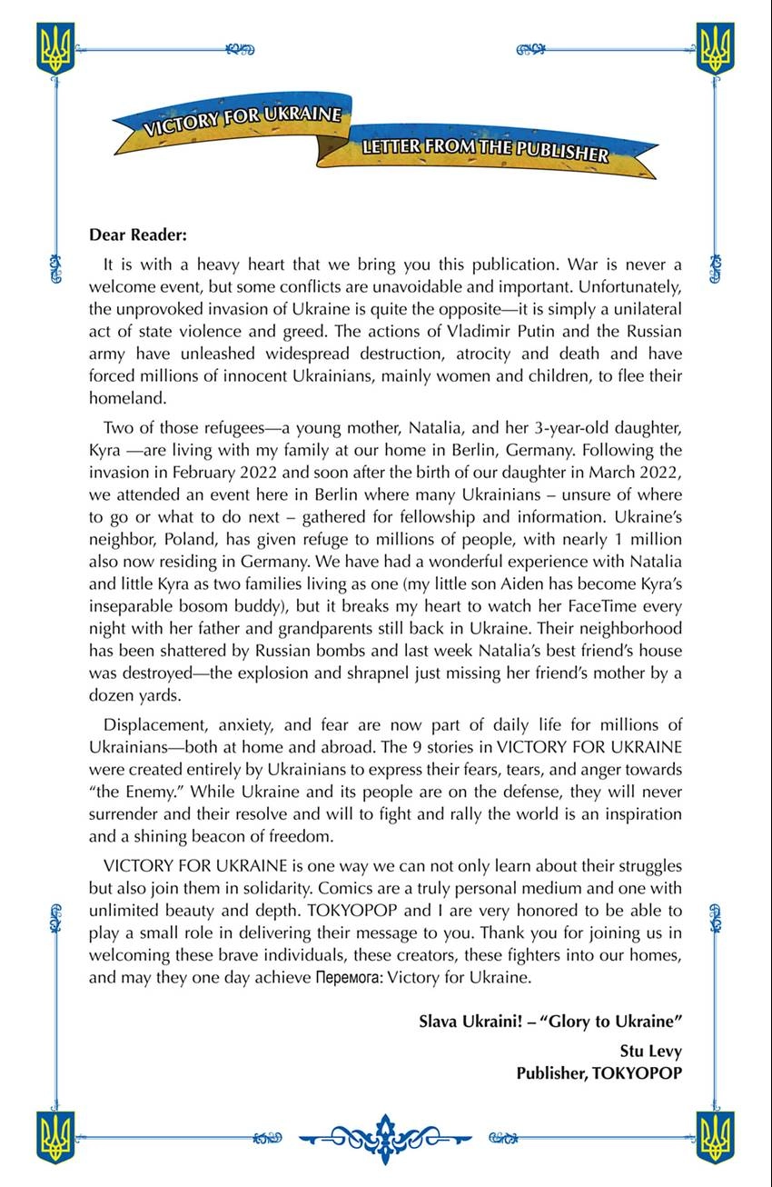 PEREMOHA: Victory for Ukraine Chapter 1 page 3 - 