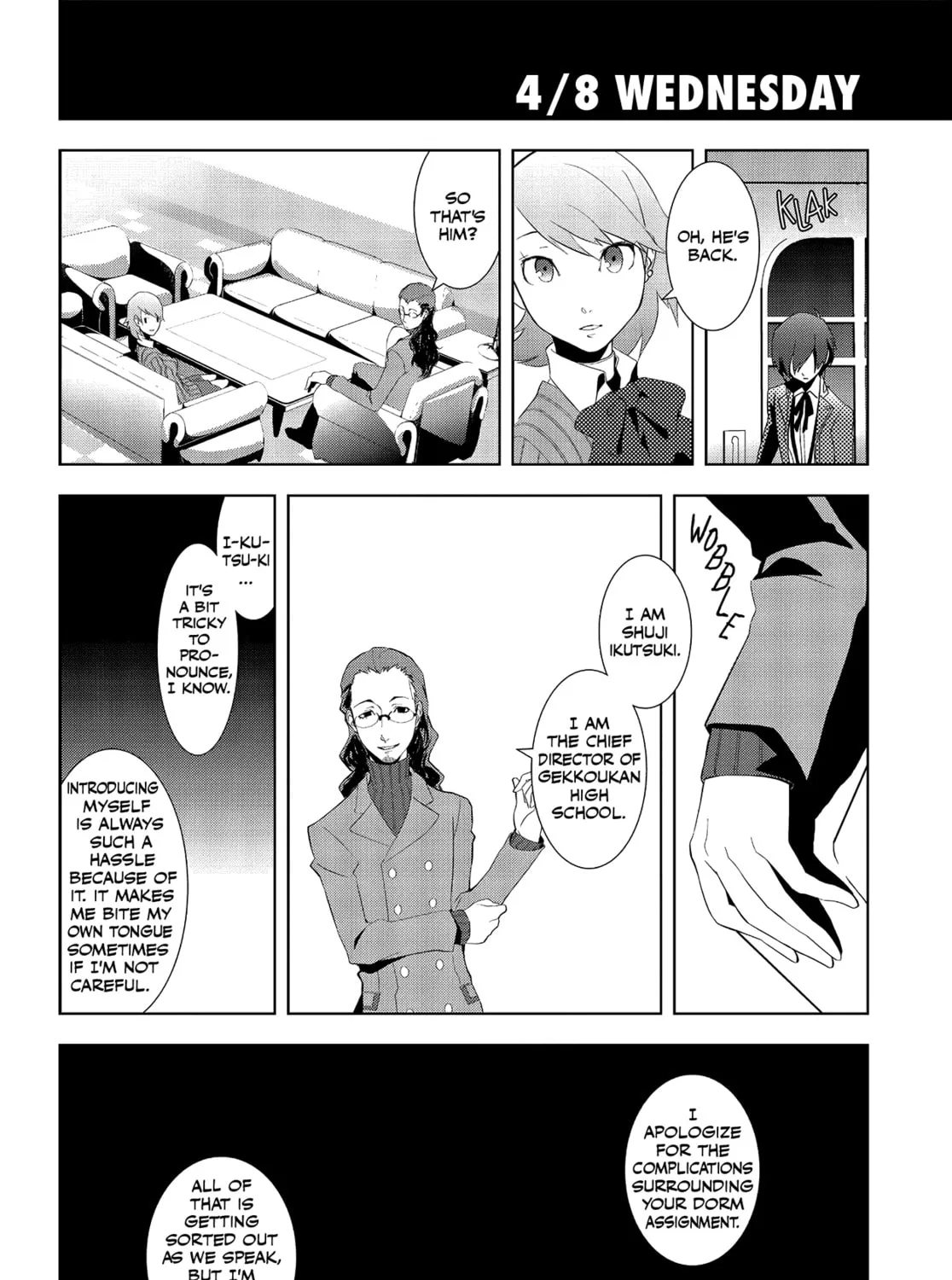 Read Persona 3 chapter 1 image 56 on Lezhin