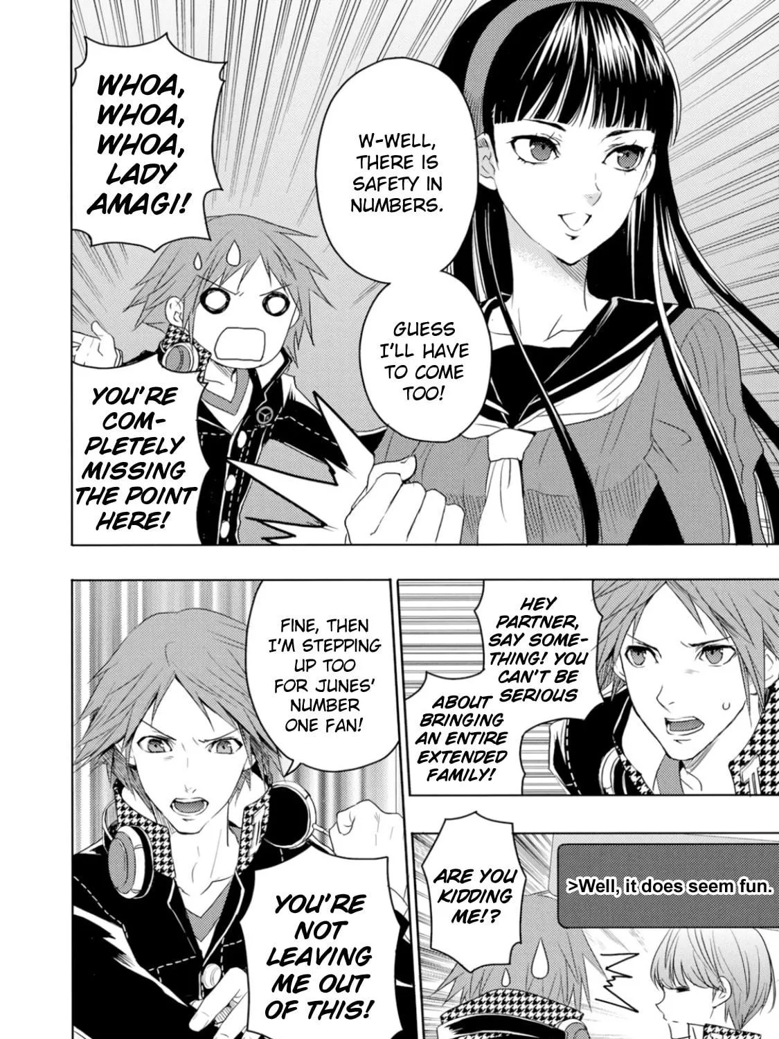Read Persona 4 Dengeki Comic Anthology chapter 1 image 10 on Lezhin
