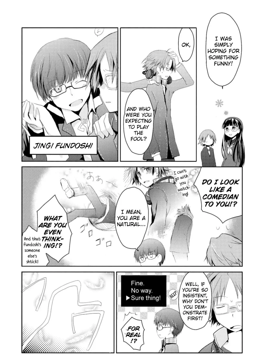 Read Persona 4 Dengeki Comic Anthology chapter 11 image 4 on Lezhin