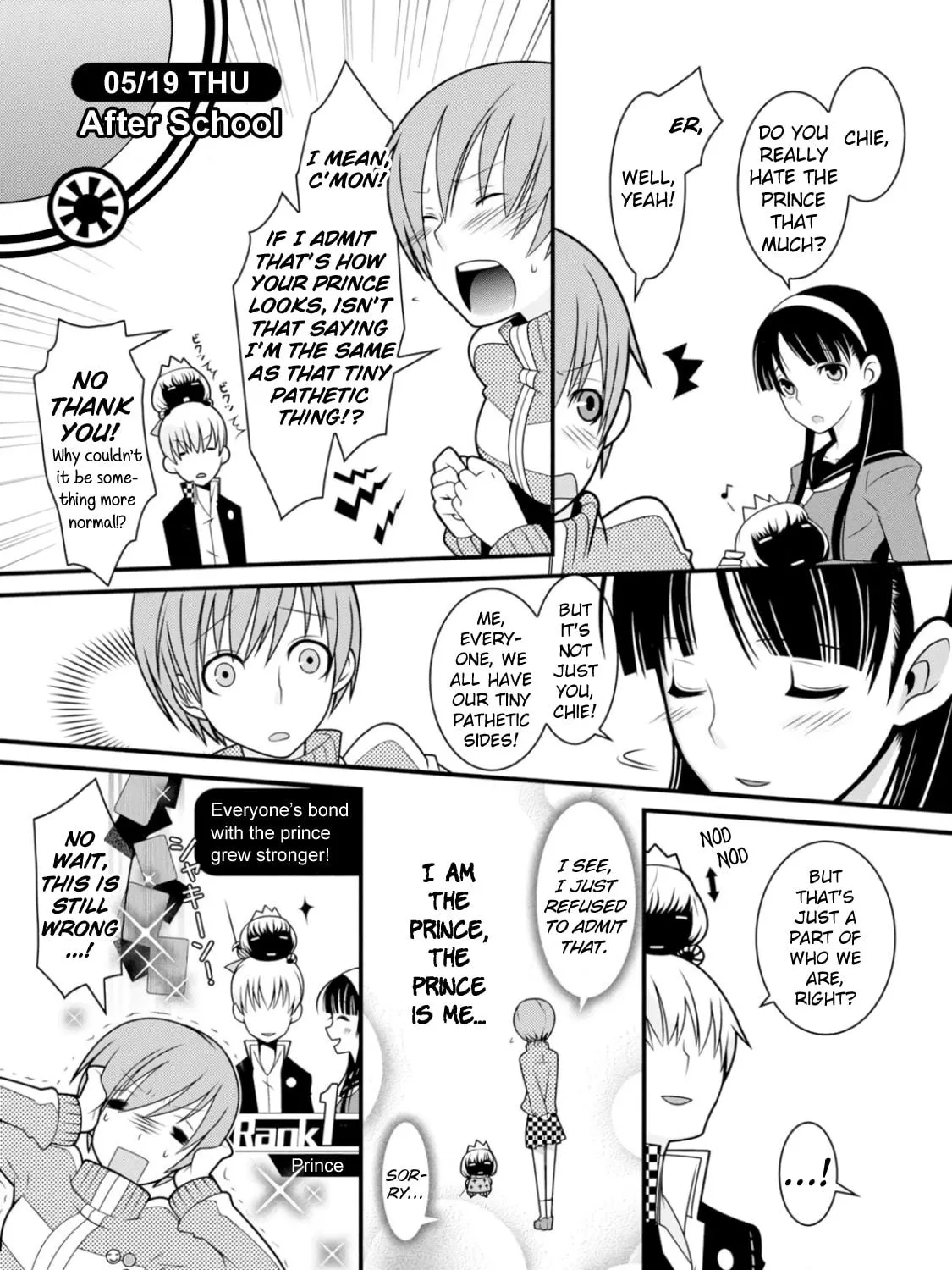 Read Persona 4 Dengeki Comic Anthology chapter 12 image 10 on Lezhin