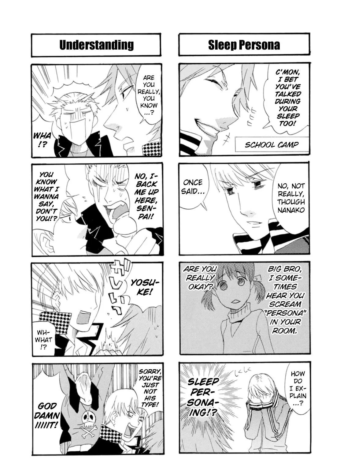 Read Persona 4 Dengeki Comic Anthology chapter 15 image 8 on Lezhin