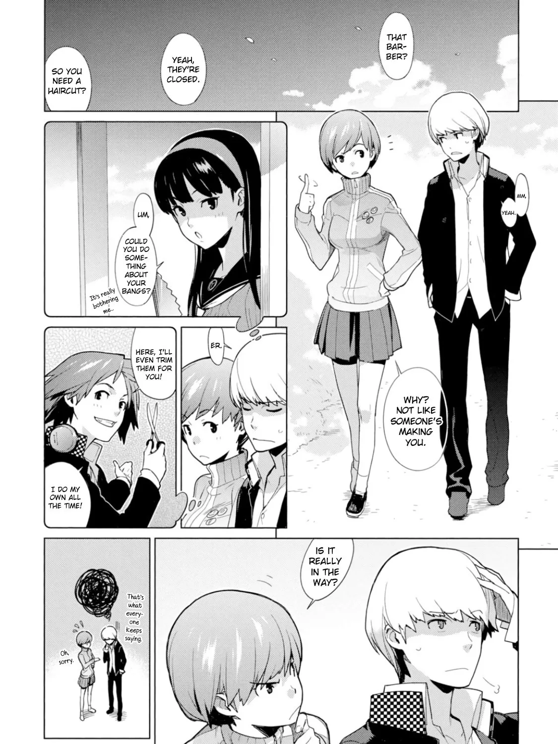 Read Persona 4 Dengeki Comic Anthology chapter 2 image 2 on Lezhin