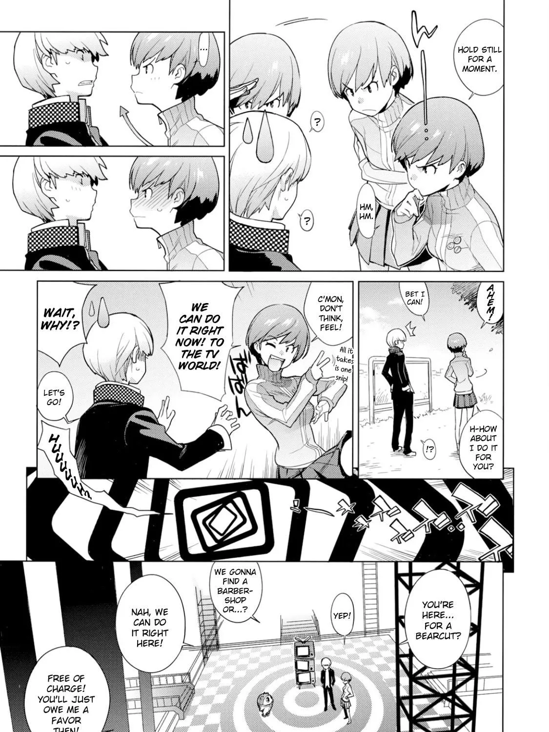 Read Persona 4 Dengeki Comic Anthology chapter 2 image 4 on Lezhin