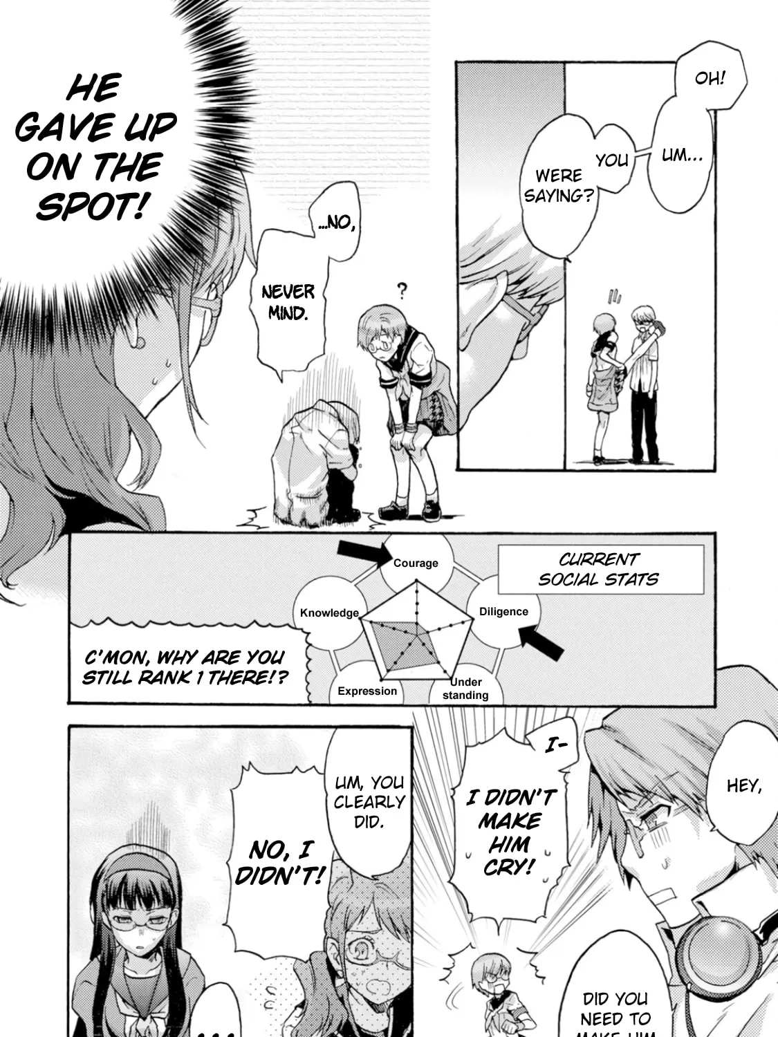 Read Persona 4 Dengeki Comic Anthology chapter 8 image 6 on Lezhin