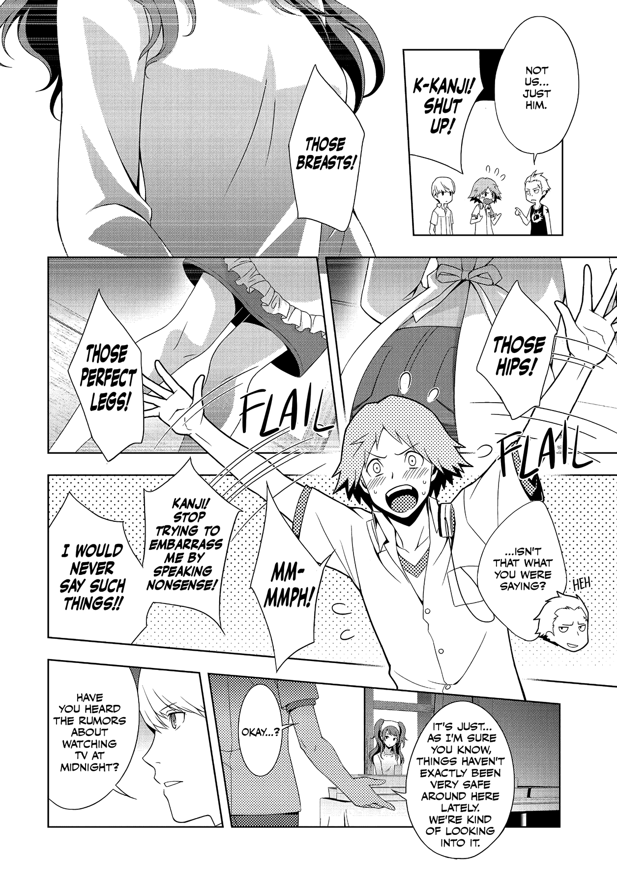 Read Persona 4 chapter 21 image 4 on Lezhin