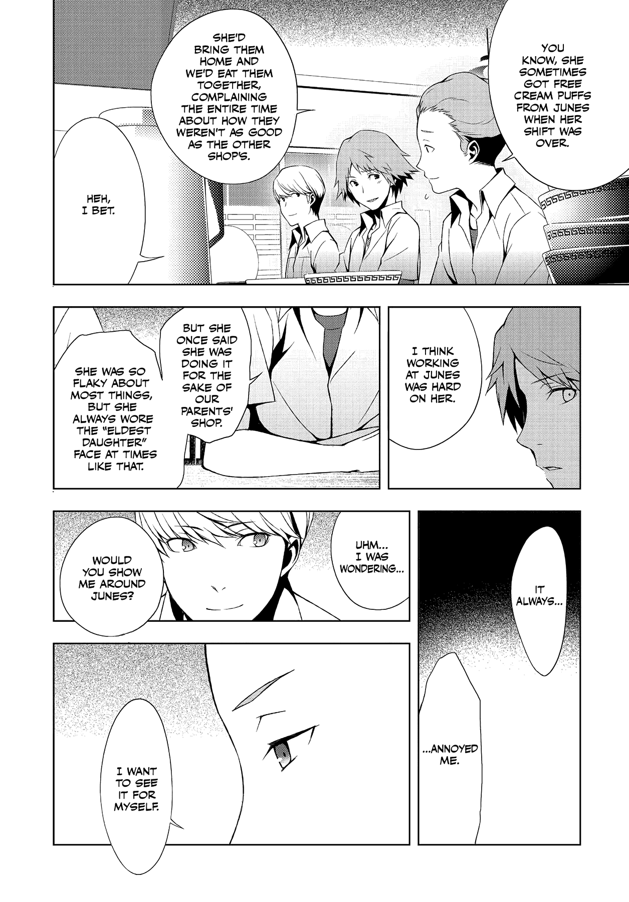 Read Persona 4 chapter 28 image 14 on Lezhin